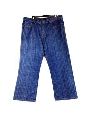 Sean John Men Relaxed Fit Blue Jeans Size 38